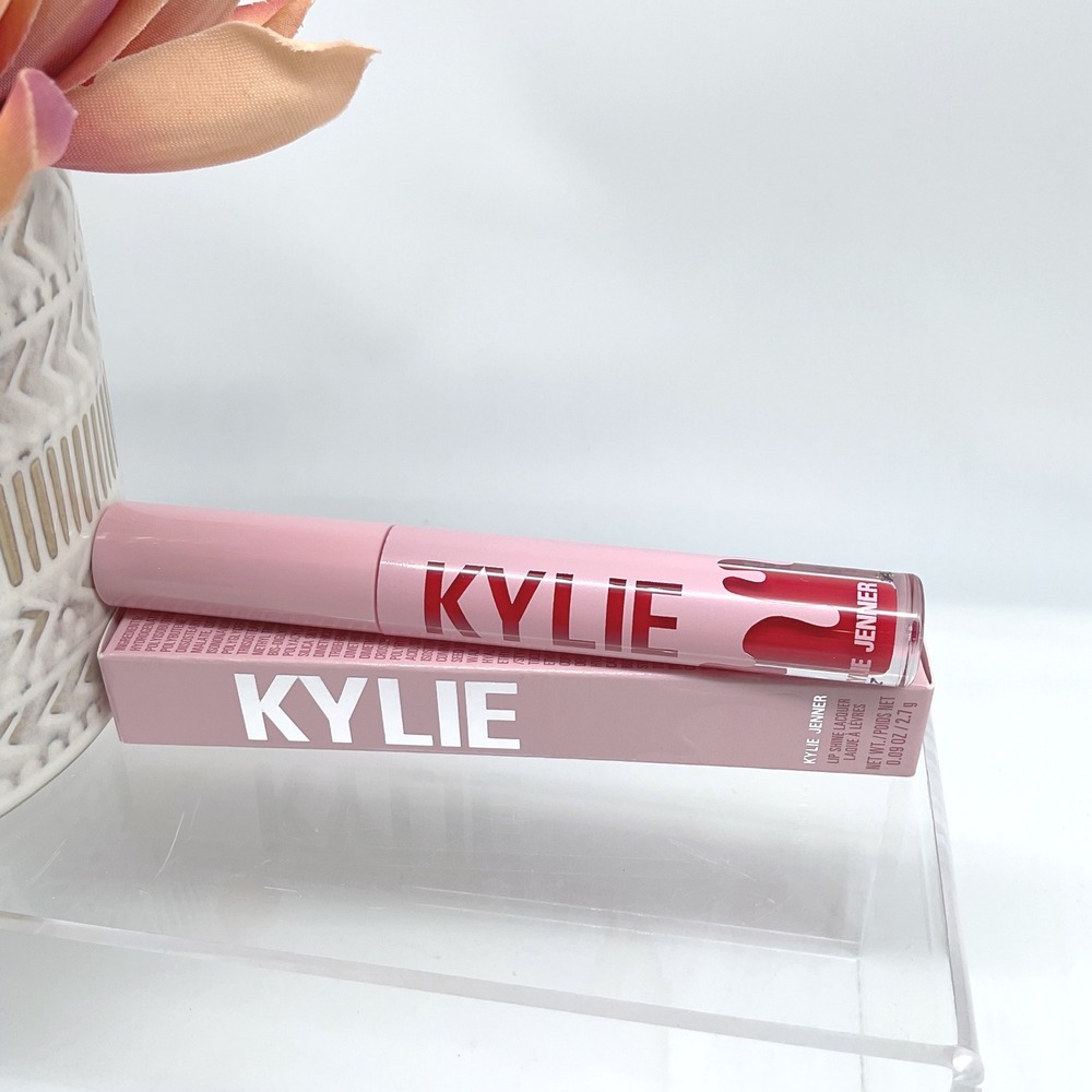 Kylie Cosmetics Lip Shine Lacquer 416 Dont @ Me High Shine Vegan NEW‎